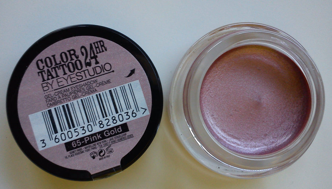 Maybelline Color Tattoo Gel Shadow 65 Pink Gold