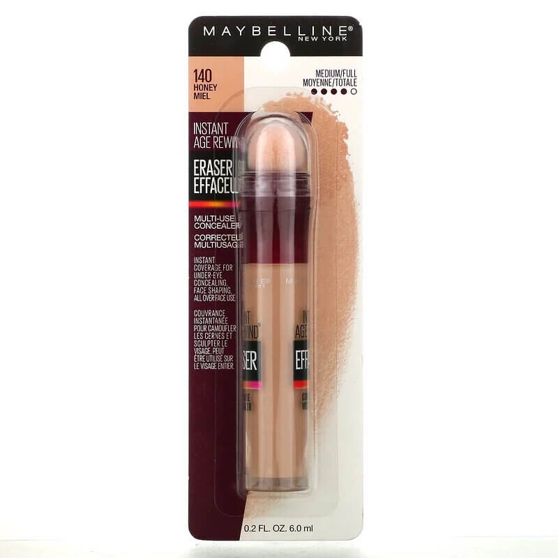 Maybelline Instant Age Rewind Eraser Multi-Use Concealer 140 Honey