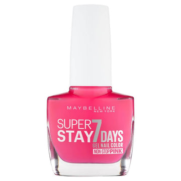 Maybelline SuperStay 7 Days Gel 195 Fuchsia Nail Polish 10ml