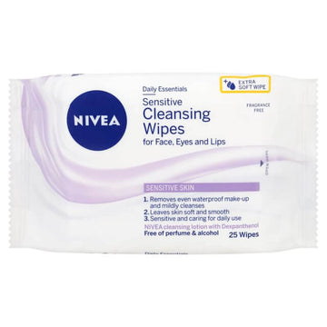 Nivea Daily Essentials Sensitive Cleansing Wipes
