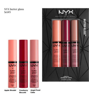 Nyx Intense Butter Gloss Set Set #9