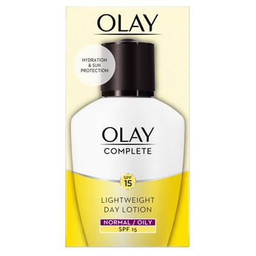 Olay Spf15 Complete Lightweight 3 In 1 Normal Oily Moisturiser Day Fluid 100 Ml