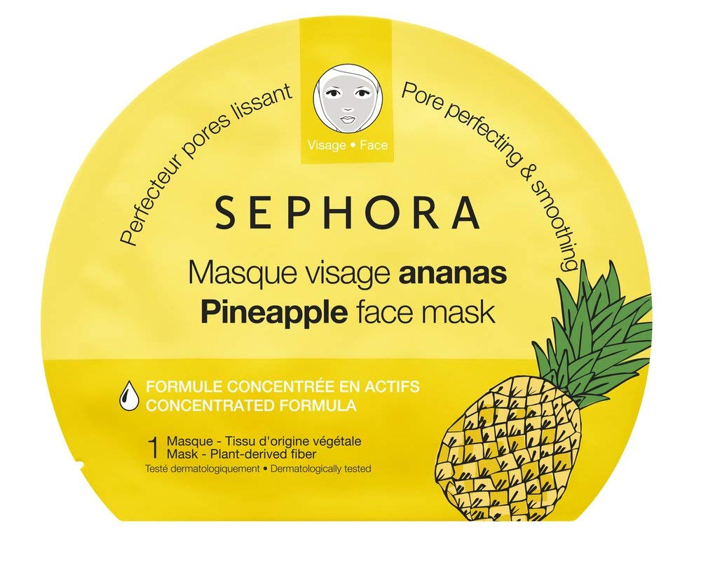 Sephora Pineapple Face Mask Perfects pores and smooths