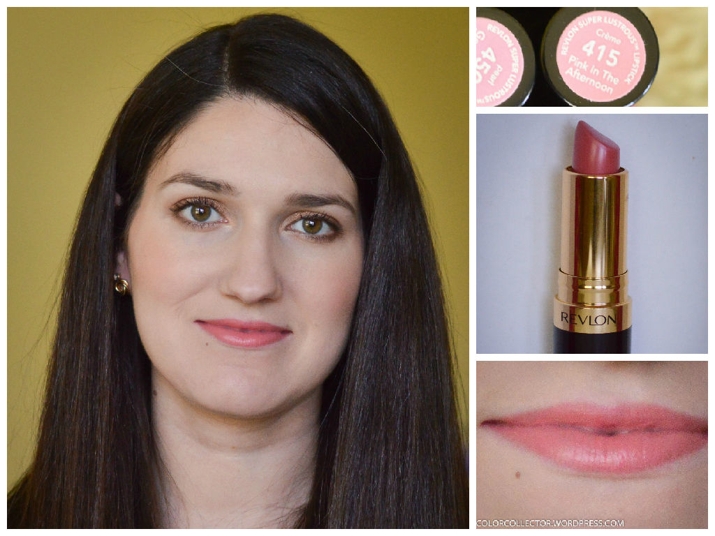 Revlon Super Lustrous Lipstick Pink In The Afternoon 415 Revlon Super Lustrous Lipstick Pink In The Afternoon 415