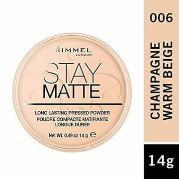 Rimmel Stay Matte Face Powder 006 Warm Beige