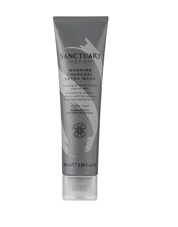 Sanctuary Spa Face Wash Warming Charcoal Detox 100ml