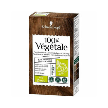Schwarzkopf 100% Vegetale Plant-Based Hair Color - Nut Brown