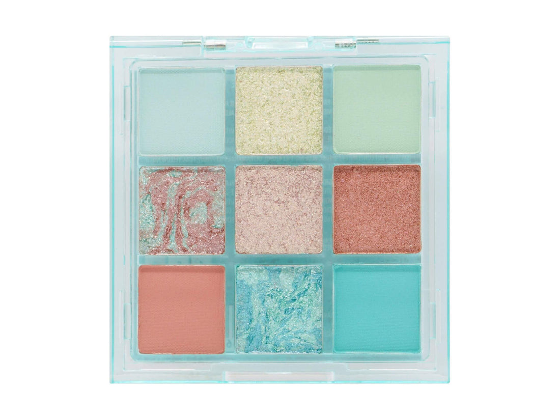 W7 Soft Hues Pressed Pigment Palette - Aquamarine