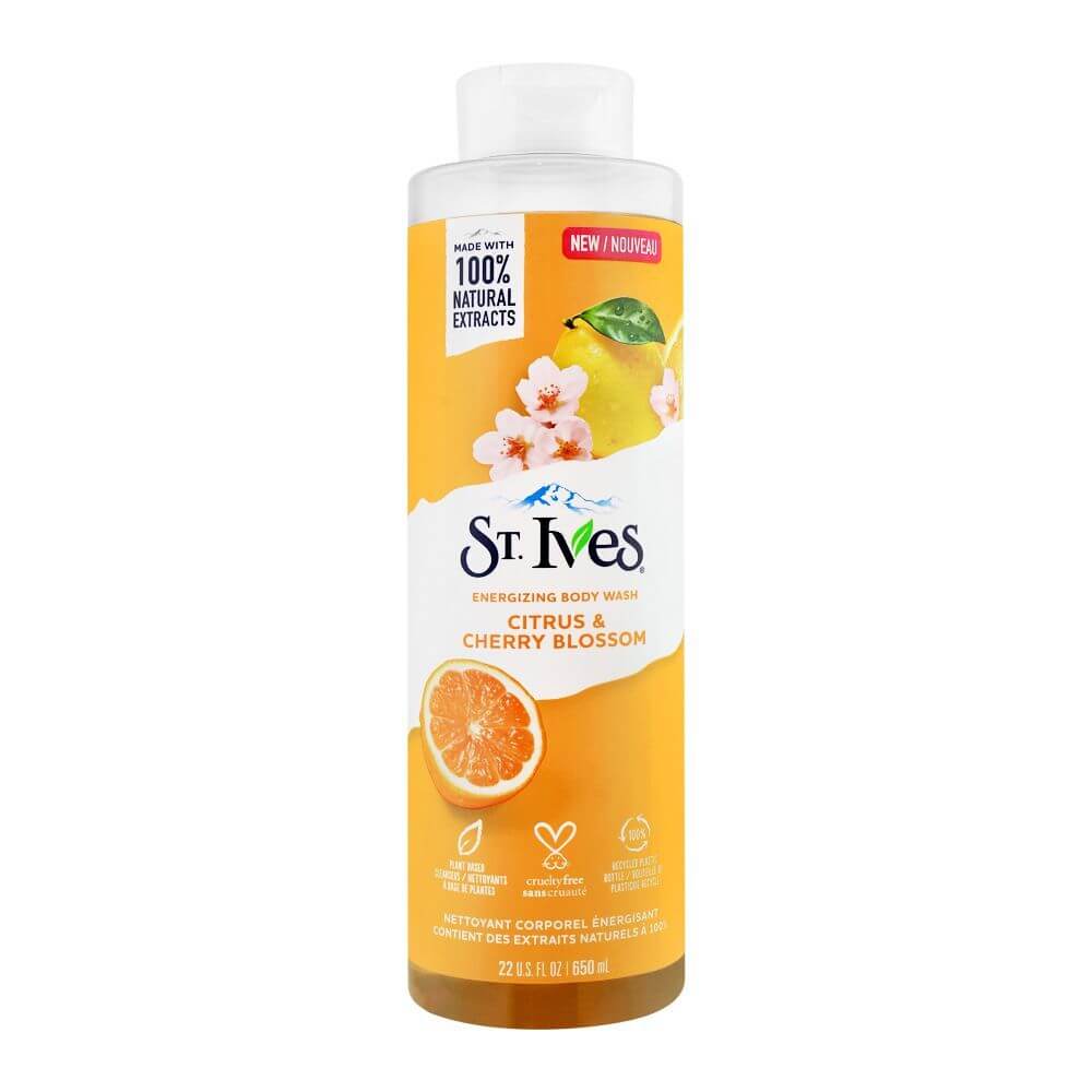 St Ives Citrus & Cherry Blossom Body Wash 650ml