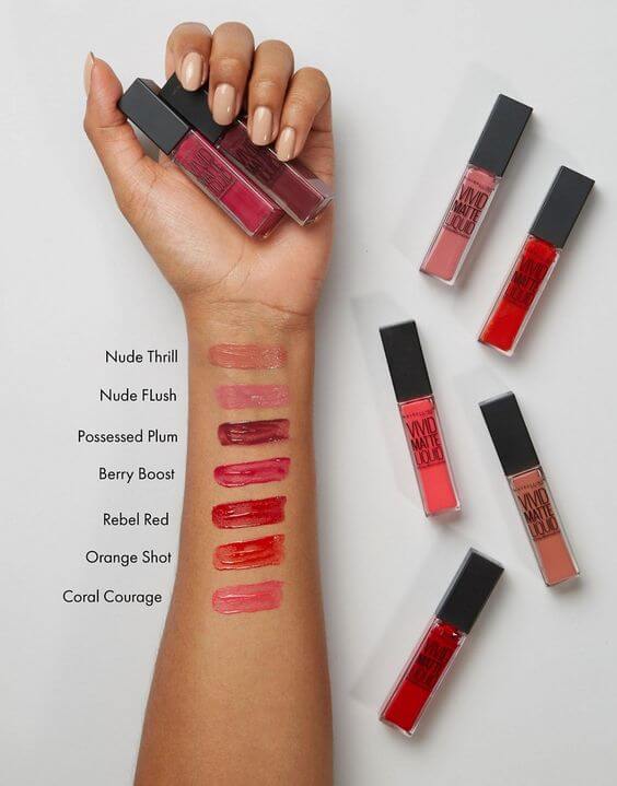 Maybelline Vivid Matte Liquid 35 Rebel Red