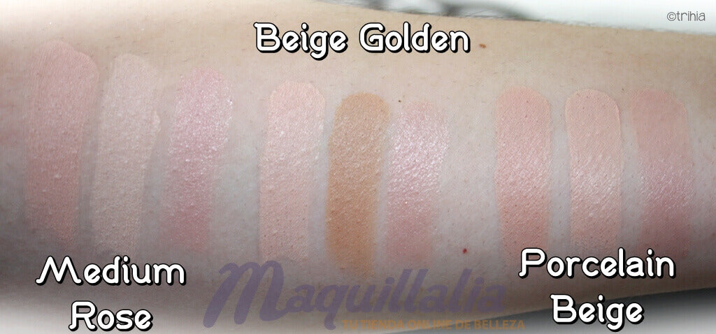 MUA Pro Base Conceal And Brighten Kit Beige  Golden