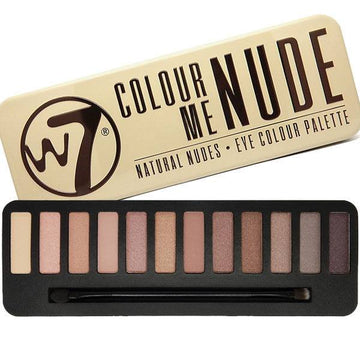 W7 Eye Colour Palette Colour Me Nude