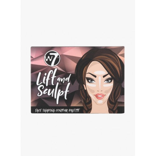 W7 Lift And Sculpt Face Shaping Cream Contour Palette