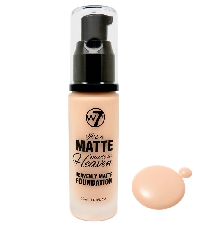 W7 Matte Made in Heaven Foundation Sand Beige (30ml)