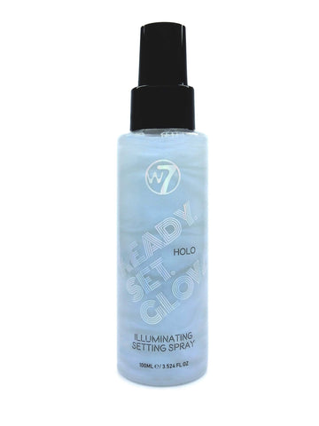 W7 Ready Set Glow Holo Setting Spray 100ml