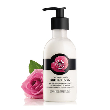 The Body Shop British Rose Instant Glow Body Essence 250ml