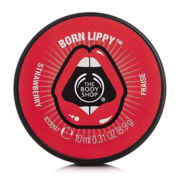 The Body Shop Born Lippy Pot Lip Balm Strawberry