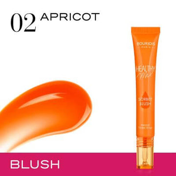 Bourjois Healthy Mix Sorbet Blush Cheeks and Lips 02 Apricot 20ml