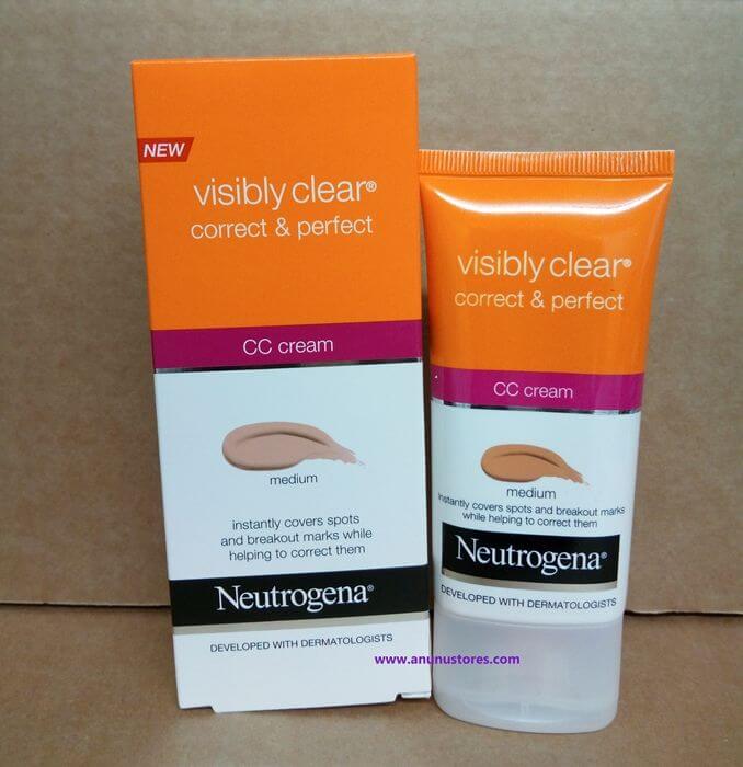 Neutrogena Visibly Clear Correct and Perfect CC Cream 50 ml Medium
