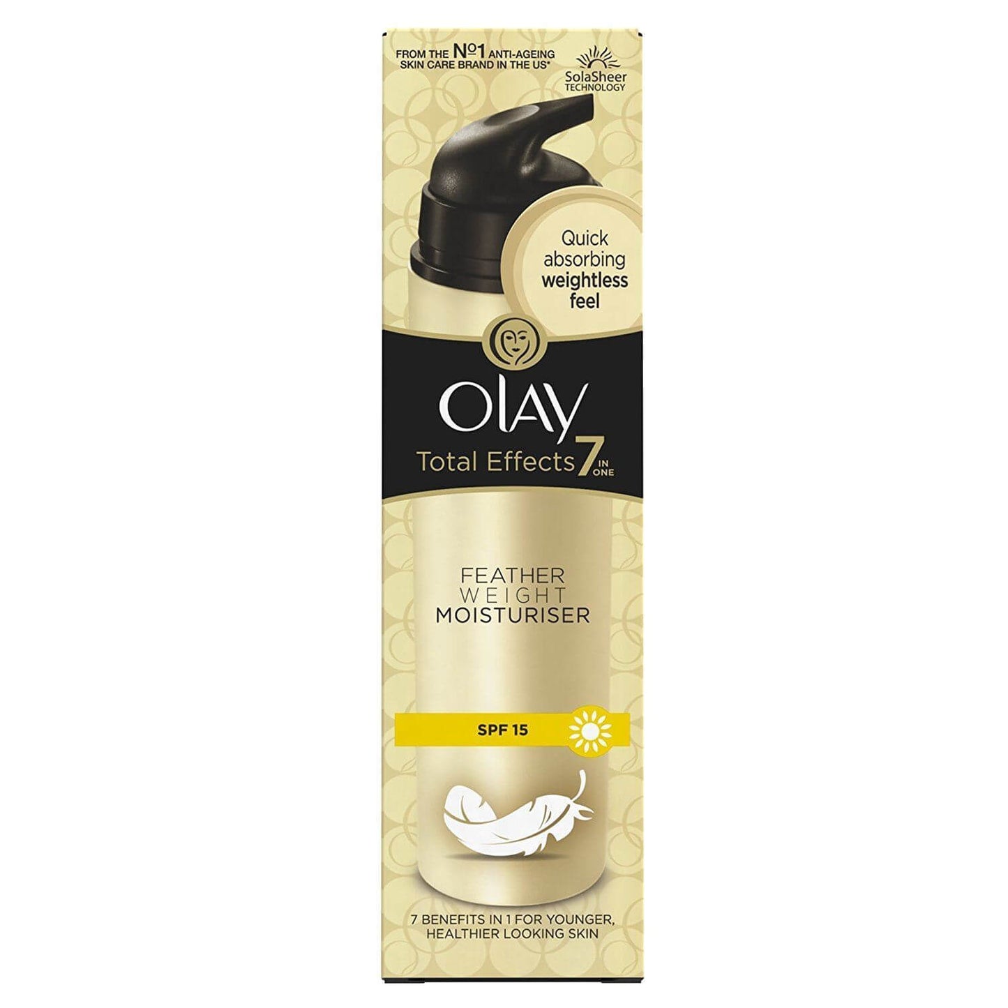 Olay Total Effects 7 Feather Weight Moisturiser SPF 15 50 ml