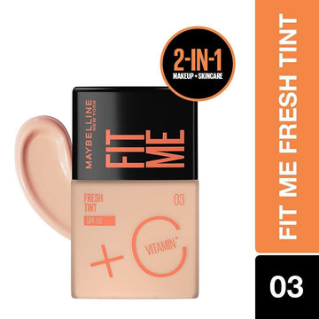Maybelline Fit Me Fresh Tint Vitamin C+ Spf50 Shade 03 30ml