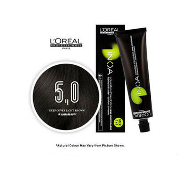 Loreal Professional Inoa 5.0 Deep Cover Light Brown 60g