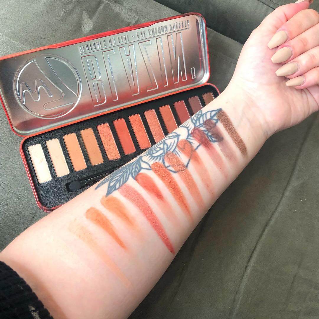 W7 Blazin Neutrals On Fire Eye Shadow Palette