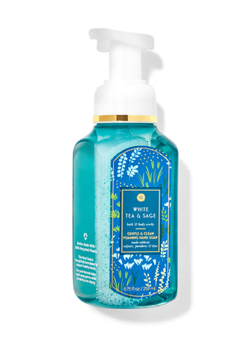 Bath & Body Works White Tea & Sage Gentle & Clean Foaming Hand Soap 259ml