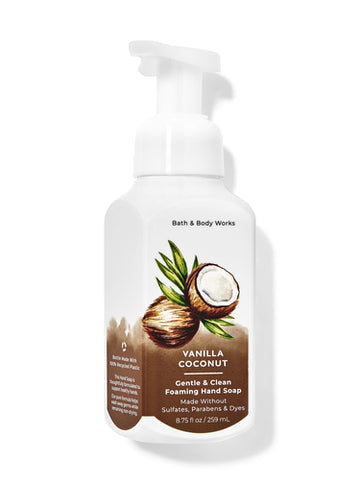Bath & Body Works Vanilla Coconut Gentle & Clean Foaming Hand Soap 259ml