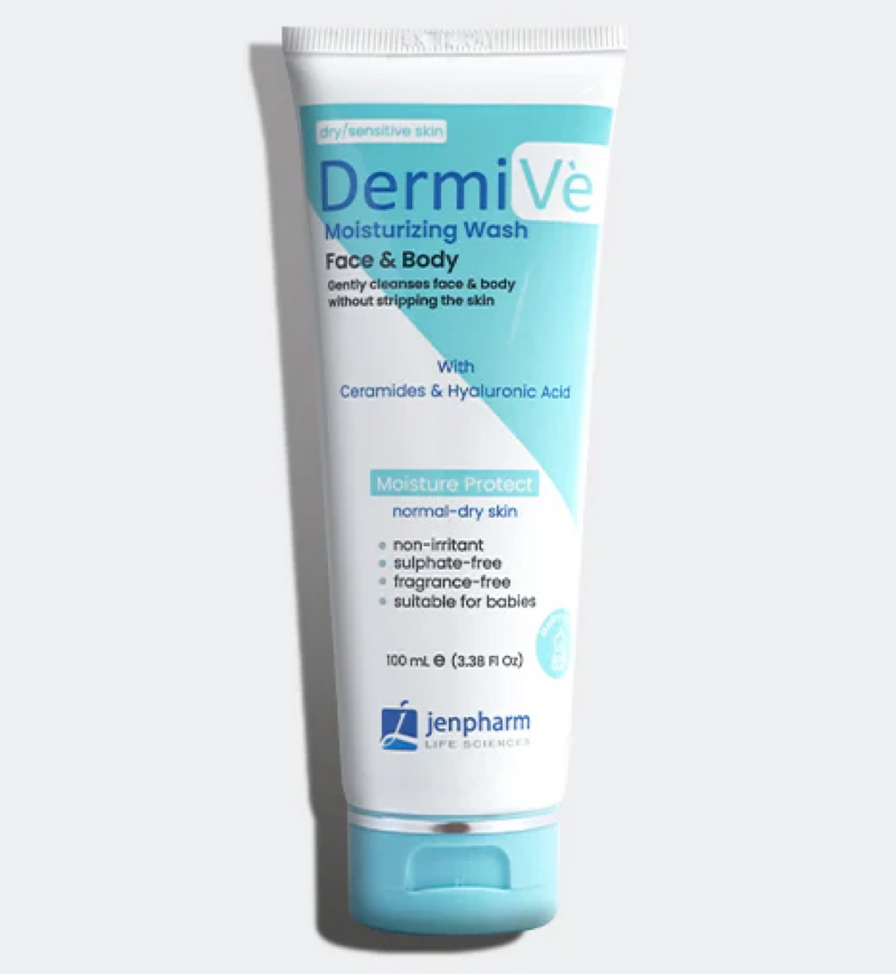 Jenpharm Dermive Moisturizing Face Wash 100ml