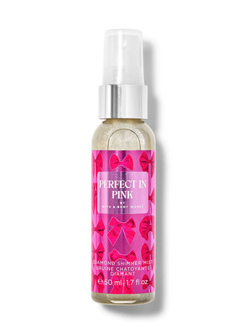 Bath & Body Works Perfect in Pink Travel Size Fine Fragrance Mist   (50ml)