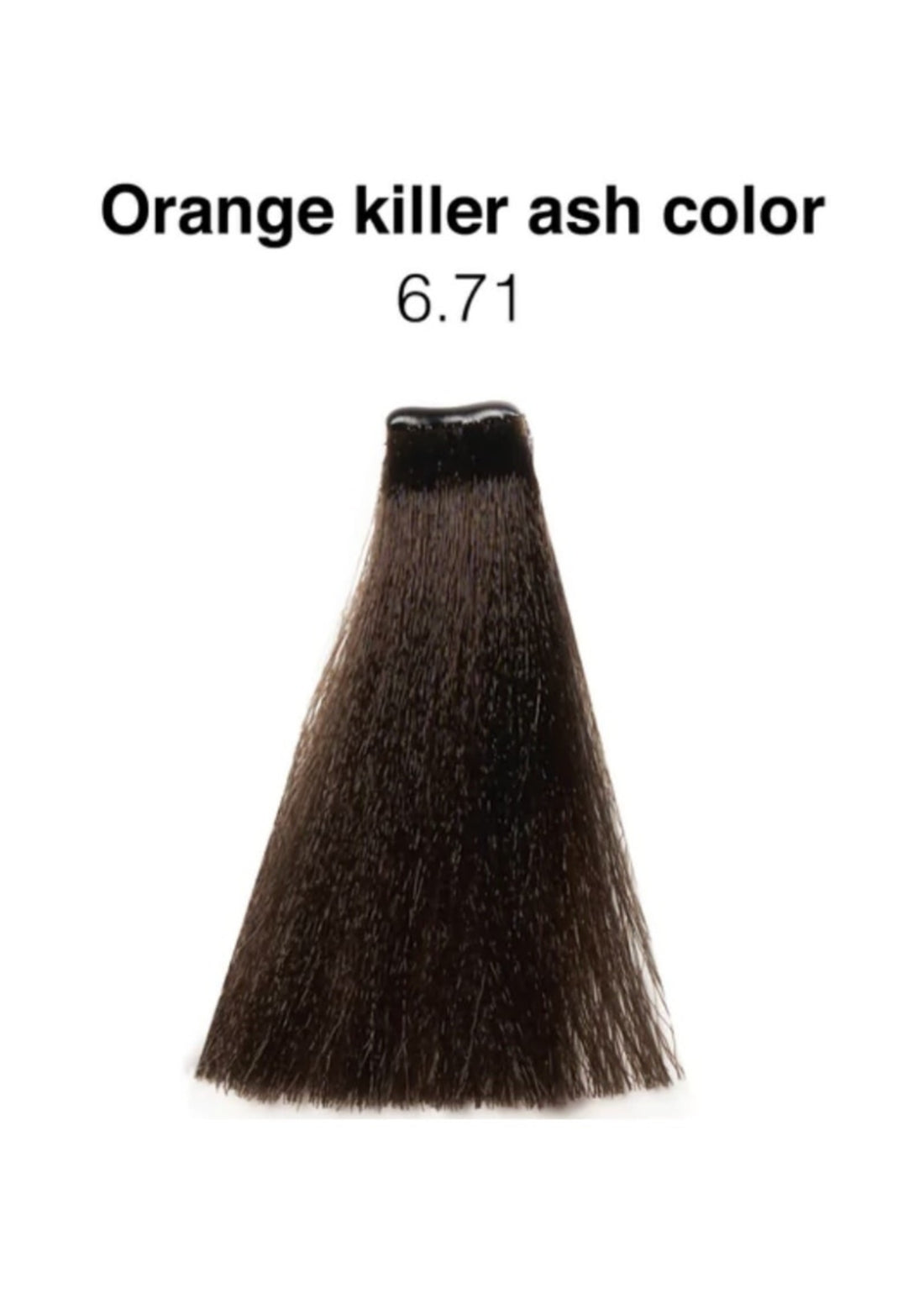 Nouvelle Permanent Hair Color 6.71 Ash Orange Killer Blonde 100ml
