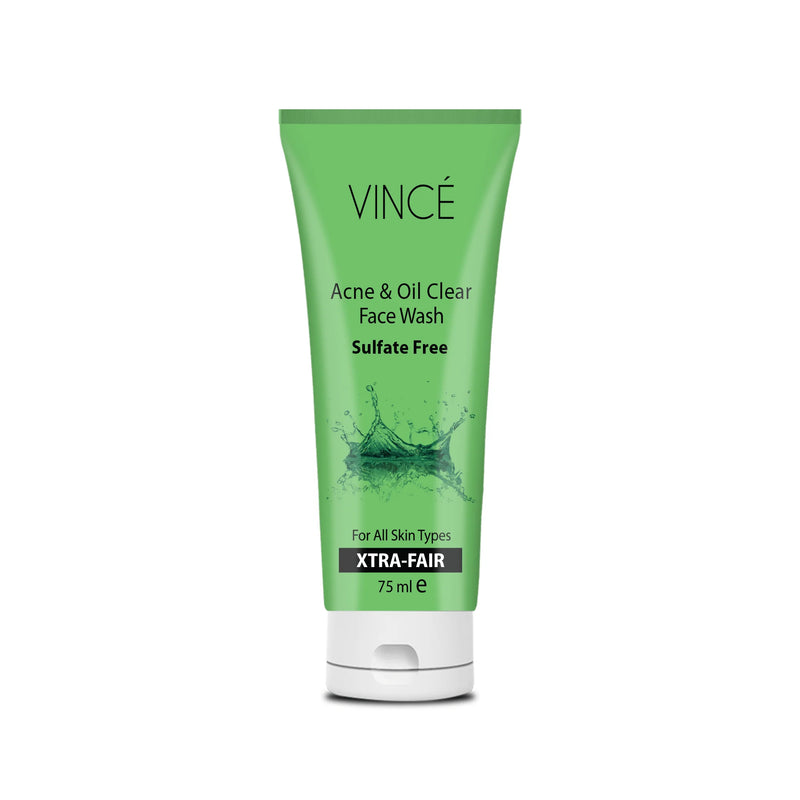 Vince Acne & Oil Clear Face Wash 75ml