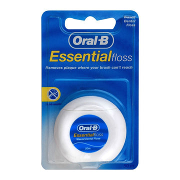 Oral-B Essentialfloss Waxed Dental Floss 50M
