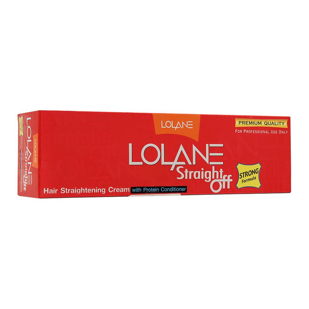 Lolane Straight Off Hair Straightening Cream Strong Formula Large 85ml