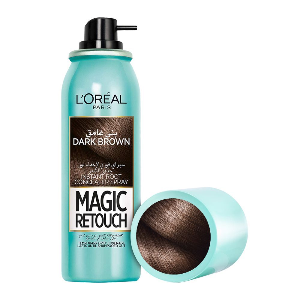 Loreal Magic Retouch Hair Root Concealer Spray Dark Brown 75ml