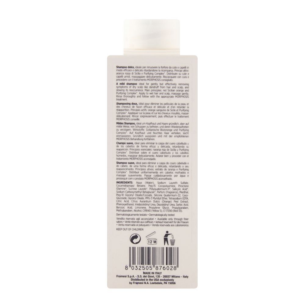 Framesi Morphosis Purifying Shampoo 250ml