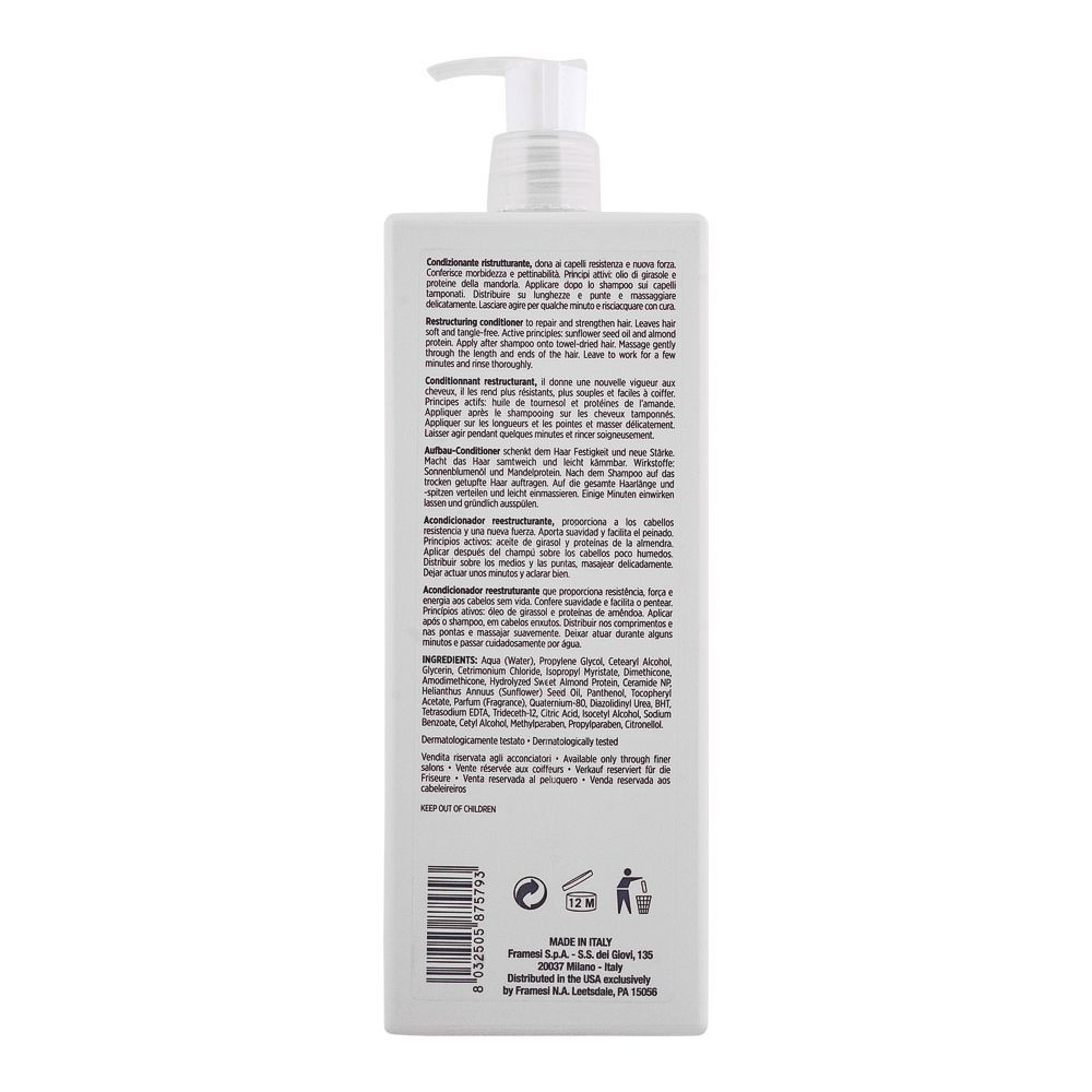 Framesi Morphosis Hair Treatment Line Hair Repair Conditioner 1000ml