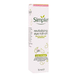 Simple Kind To Skin Revitalising Eye Roll On For Sensitive Skin 15ml