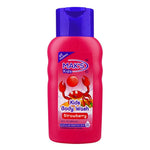 Mak's Kids Strawberry Body Wash,  0% Parabens 300ml