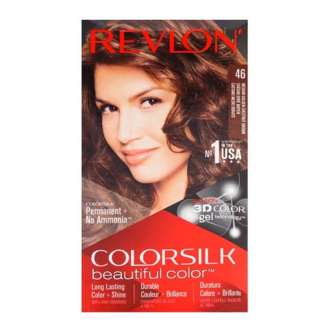 Revlon Colorsilk Medium Golden Chestnut Brown Hair Color 46