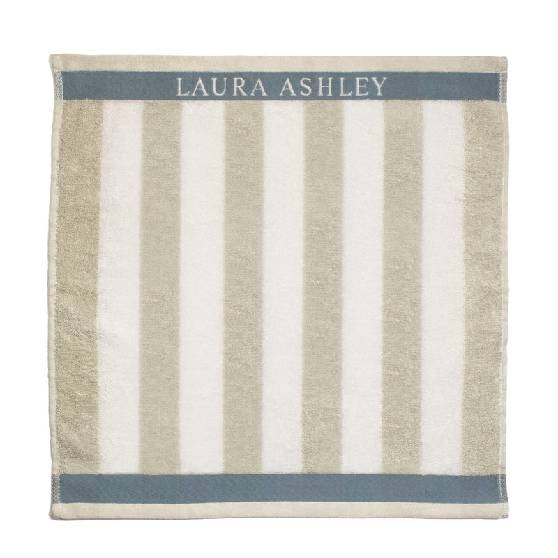 Laura Ashley Kitchen Towel Terry Cobblestone Stripe Vertical