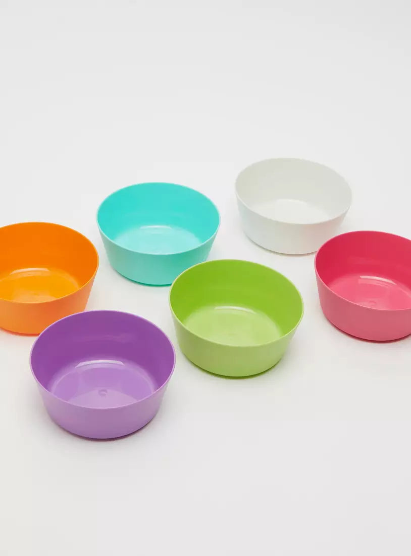 Max Fashion Pack of 6 - Plain Bowls