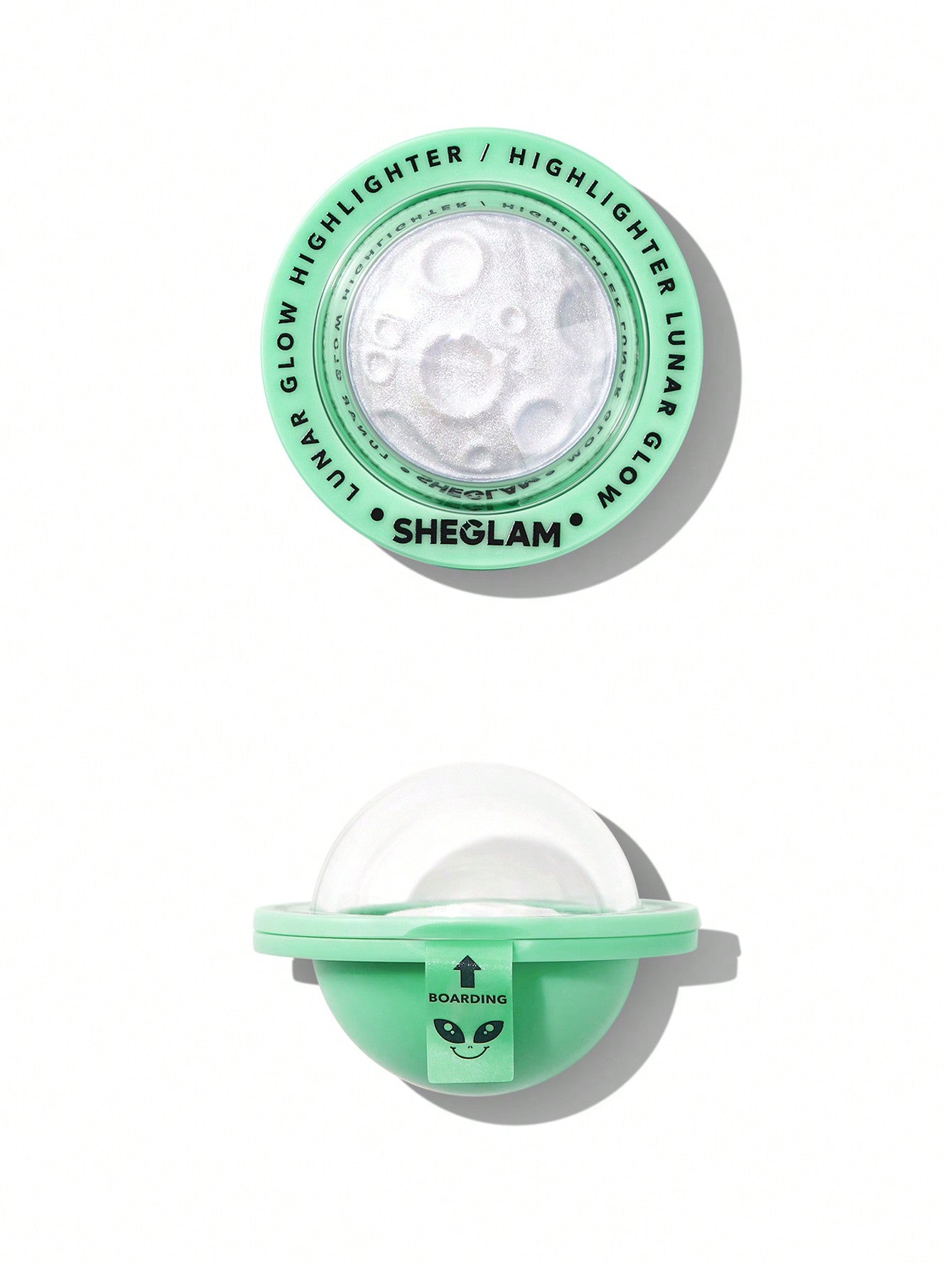 SHEGLAM Lunar Glow Highlighter - Silver (5g)