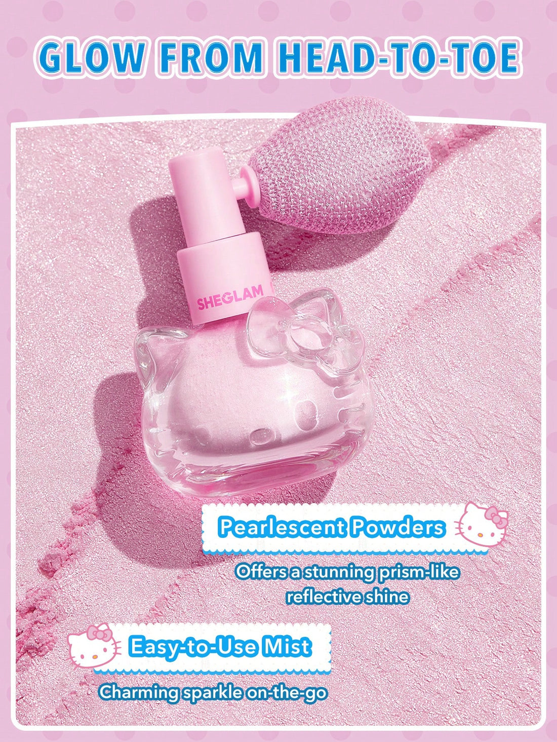 SHEGLAM Bow-Utiful Highlighting Body Mist-Kitty Glow
