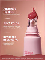 SHEGLAM Crystal Glaze Moisturizing Lip Care 10ml - Strawberry Milk