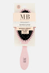 Almar Detangle And Style Oval Brush, Pink/Black