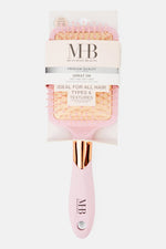 Almar MHB Premium Quality Soft Touch Paddle Brush, Pink