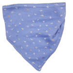 Mothercare Baby Bib Kerchief Reversible - Big City All Over Print