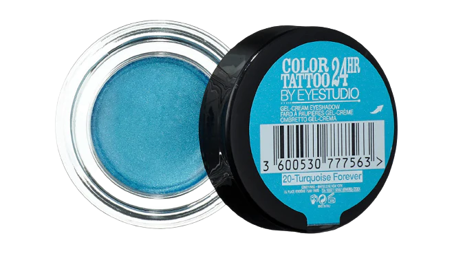 Maybelline Eye studio Color Tattoo Eye Shadow 24HR - 20 Turquoise Forever